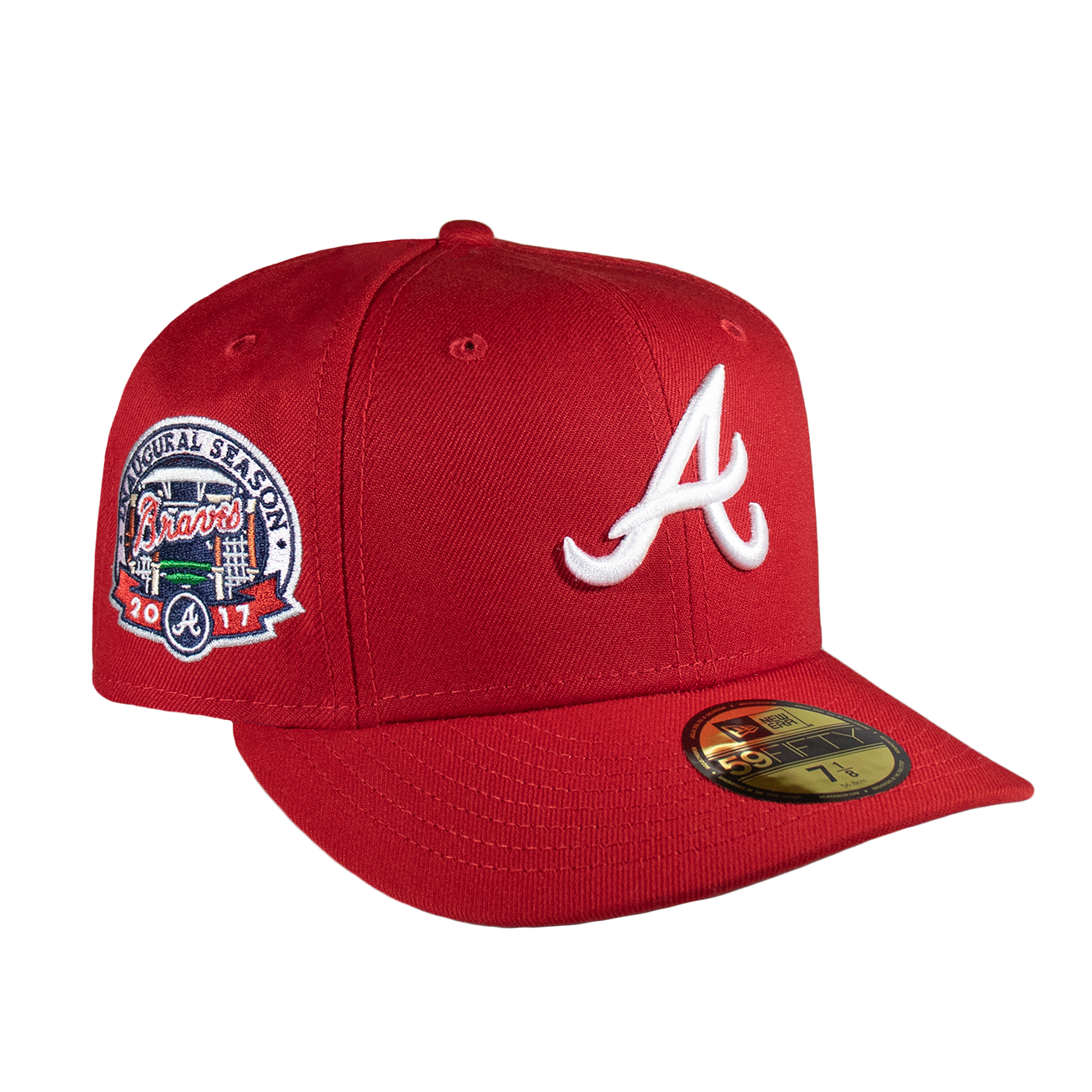 Atlanta Braves All Red 2017 Inaugural Grey UV