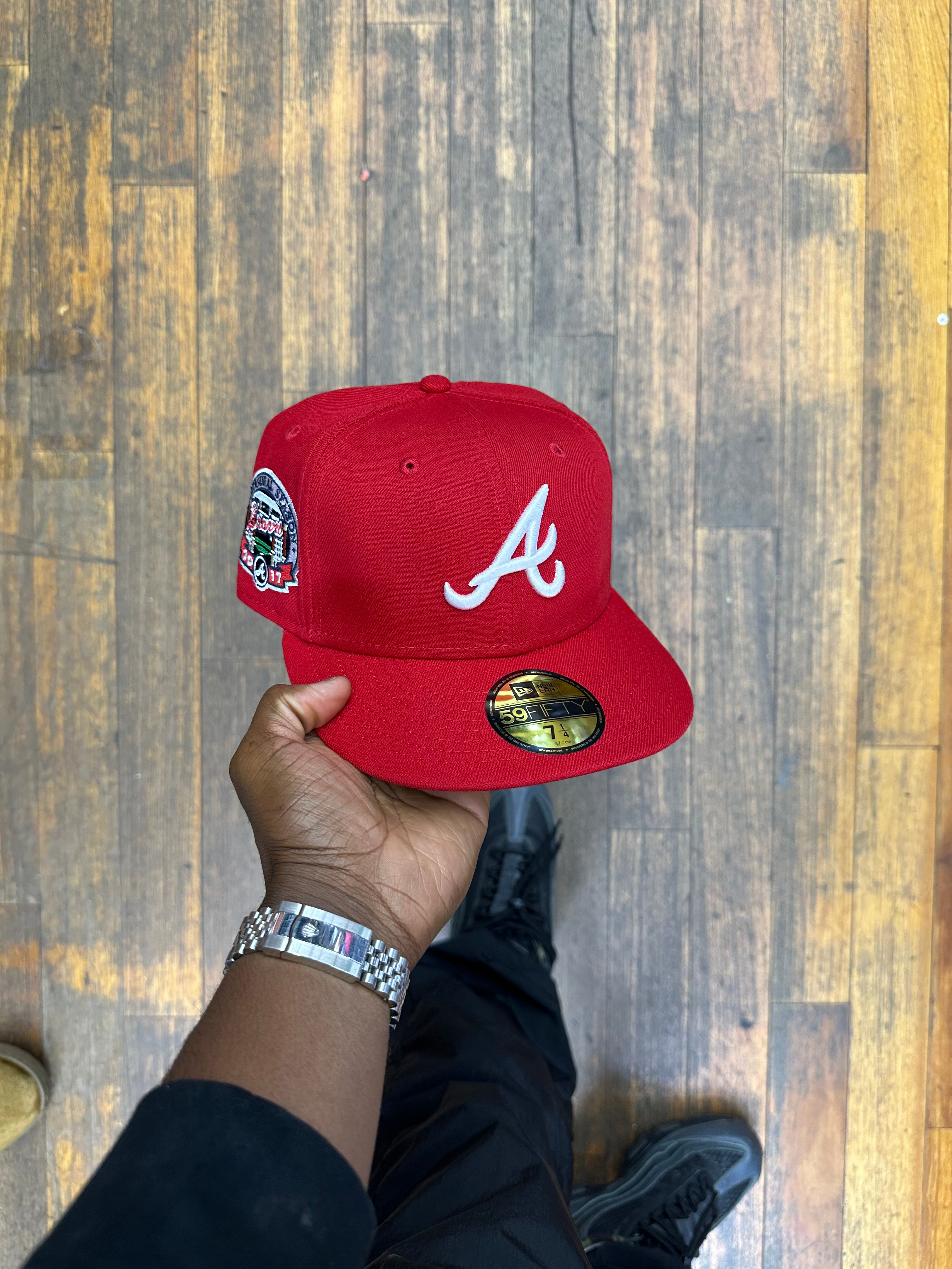 Atlanta Braves All Red 2017 Inaugural Grey UV
