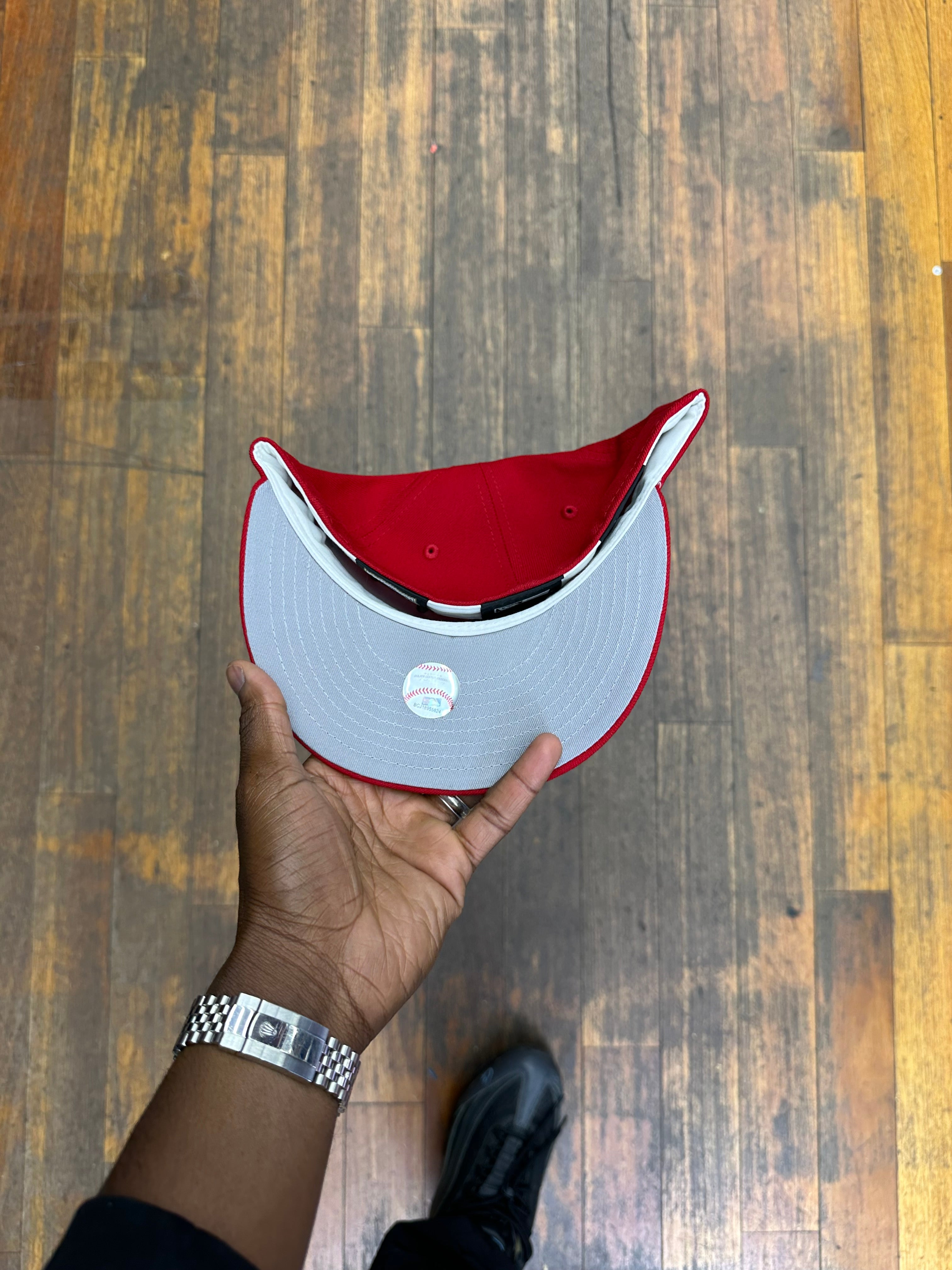 Atlanta Braves All Red 2017 Inaugural Grey UV
