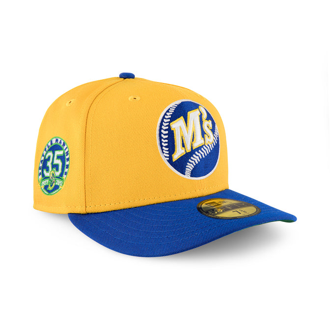 Seattle Mariners 2T A-Gold and Royal 35TH