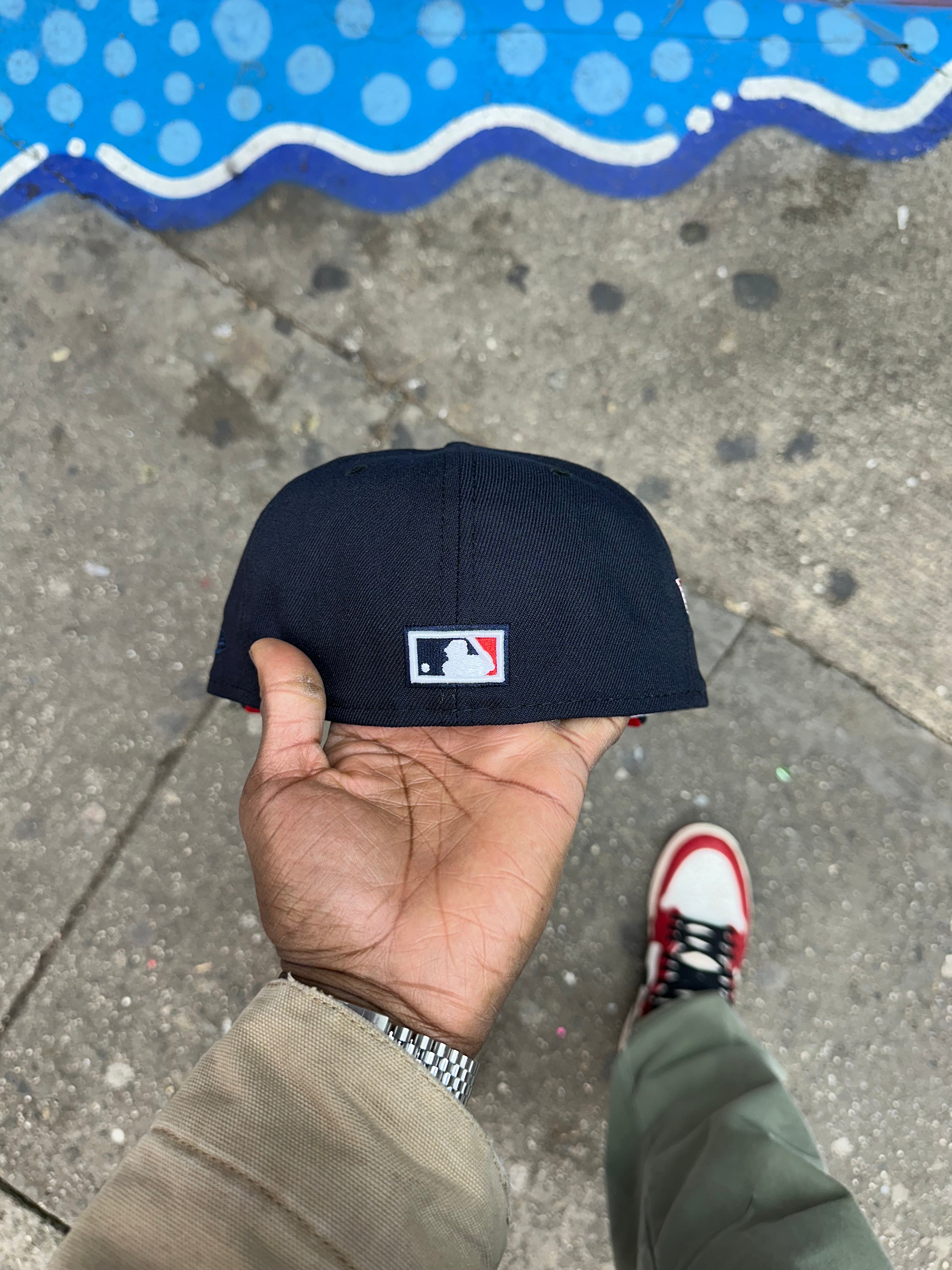 New York Yankees All Navy w/ Red UV 75TH World Series