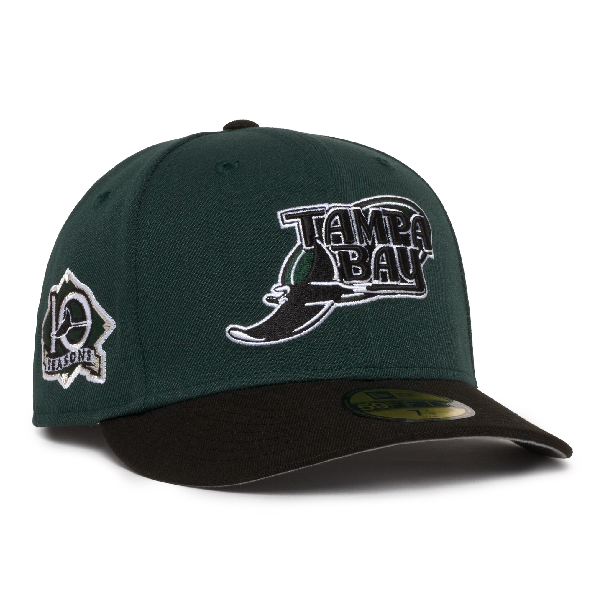 Tampa Bay Rays Green & Black 10 Seasons Grey UV