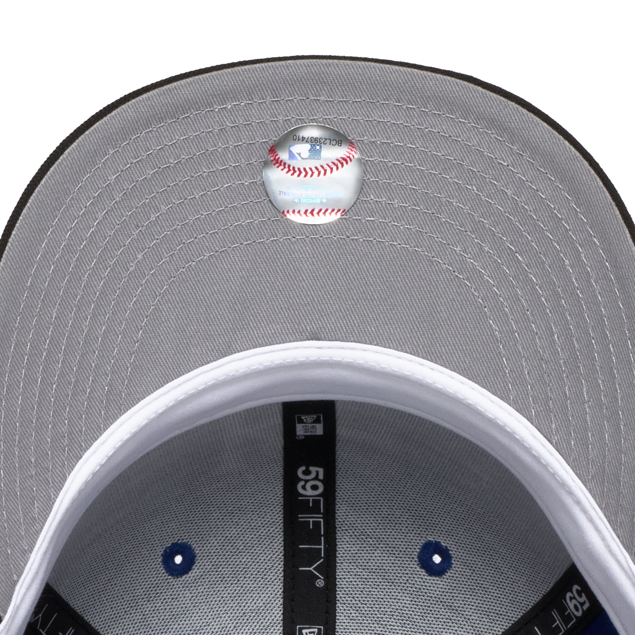 Kansas City Royals Royal Crown Black Visor 2015 Grey uv