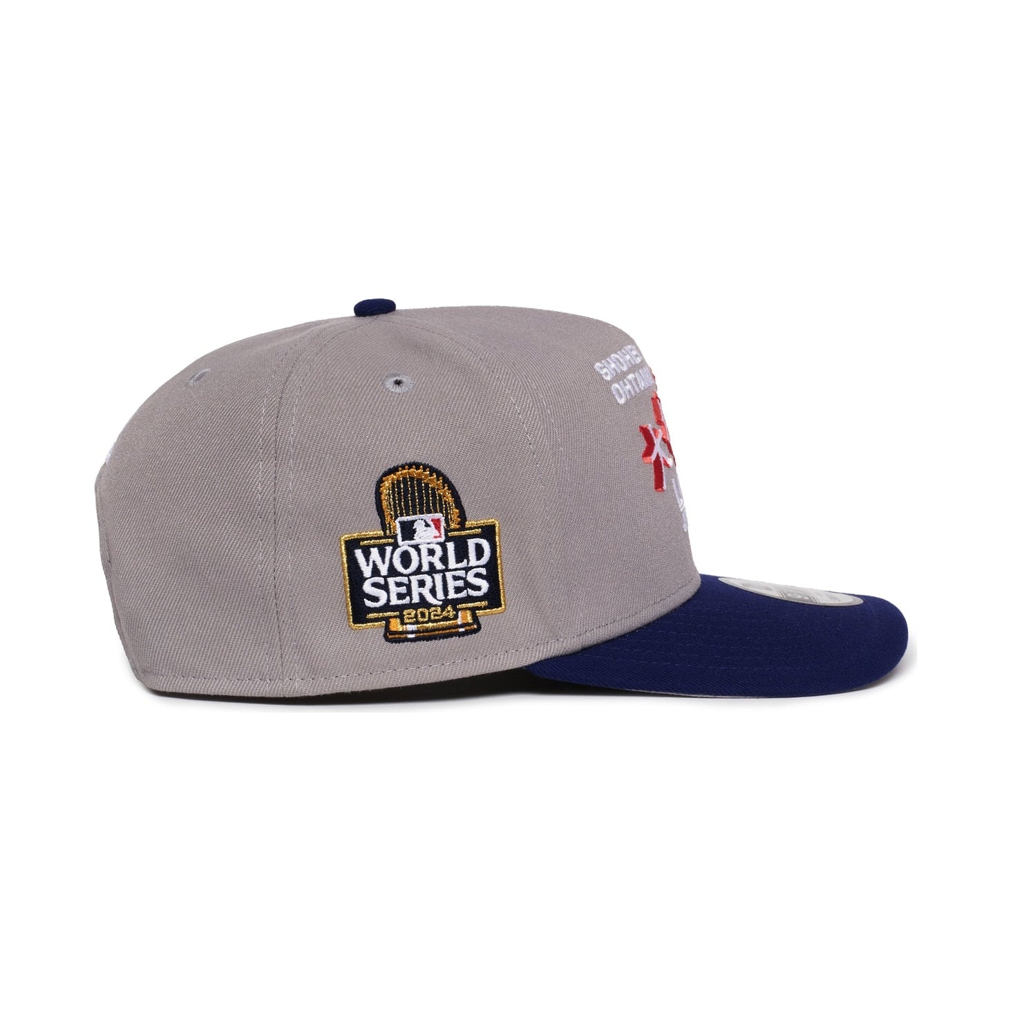 Los Angeles Dodgers Grey and Blue Ohtani 950 AFrame Snap Back
