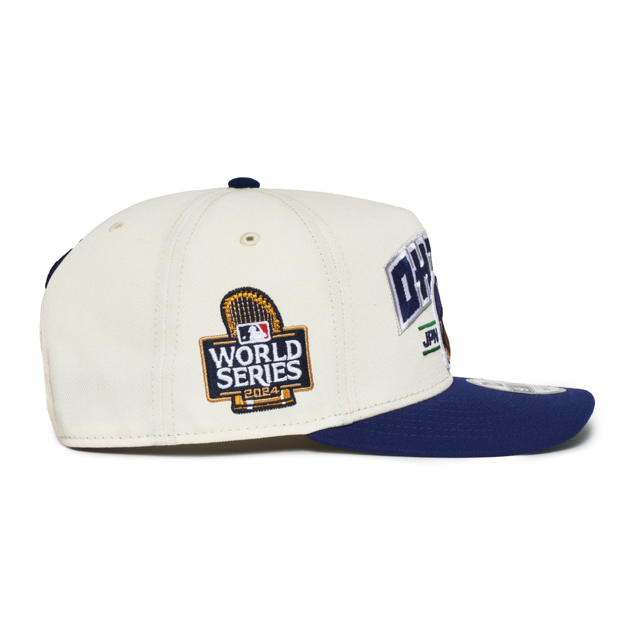 Los Angeles Dodgers Creme and Royal 950 AFrame Snap Back