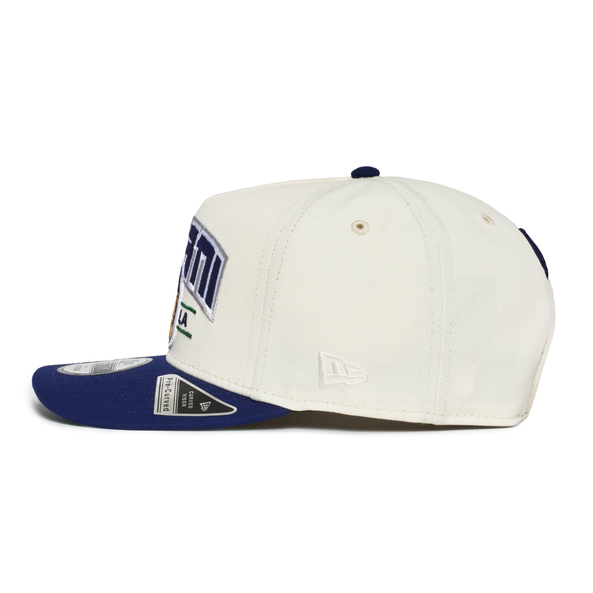 Los Angeles Dodgers Creme and Royal 950 AFrame Snap Back