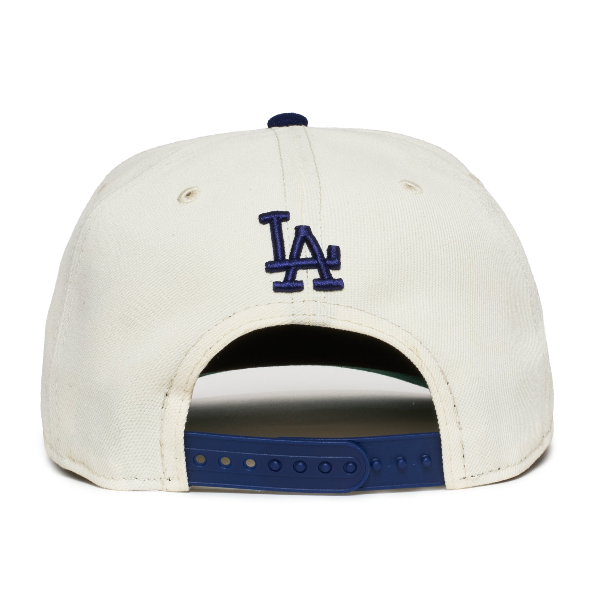 Los Angeles Dodgers Creme and Royal 950 AFrame Snap Back