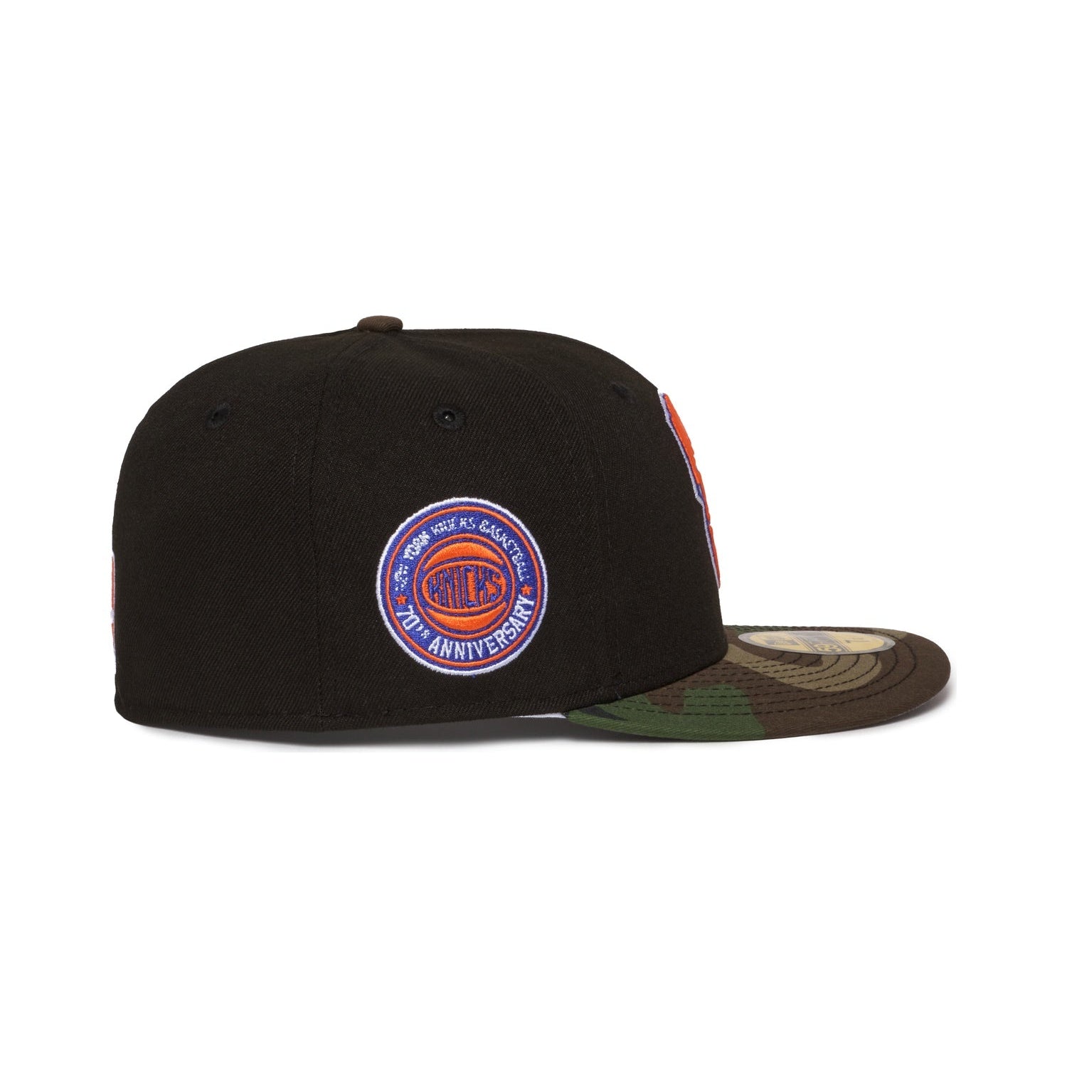 New York Knicks HWC Black and Camo 70 Years