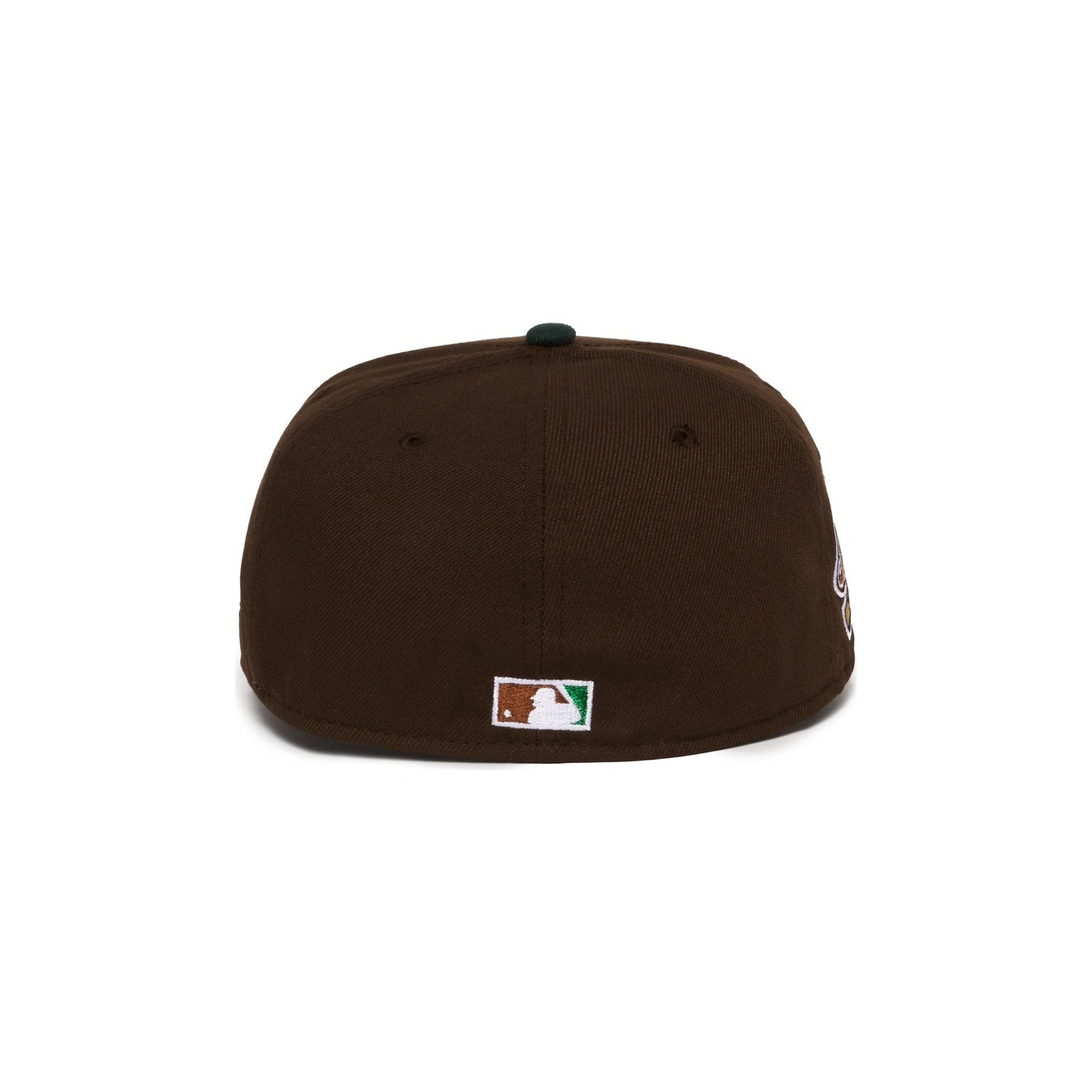 New York Mets All Dark Brown And Green Circle Logo 40Th Anniversary