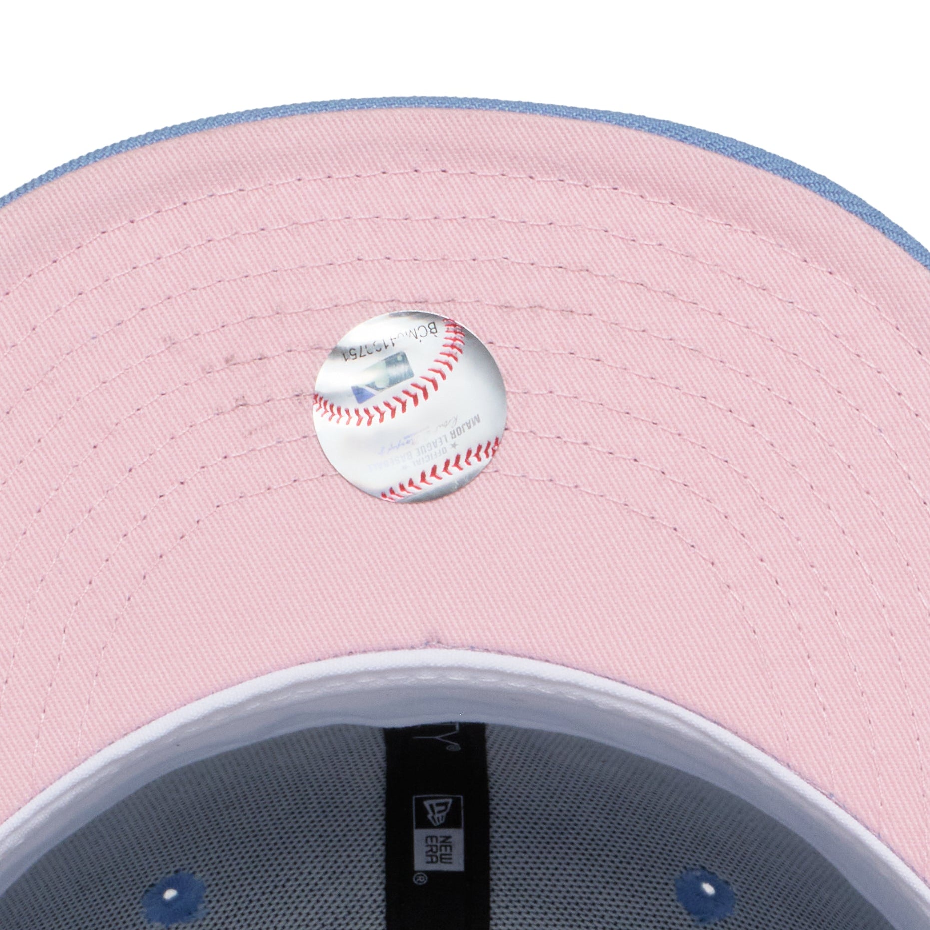 New York Yankees Sky Blue w/  Pink Heart Pink uv  1996 World Series