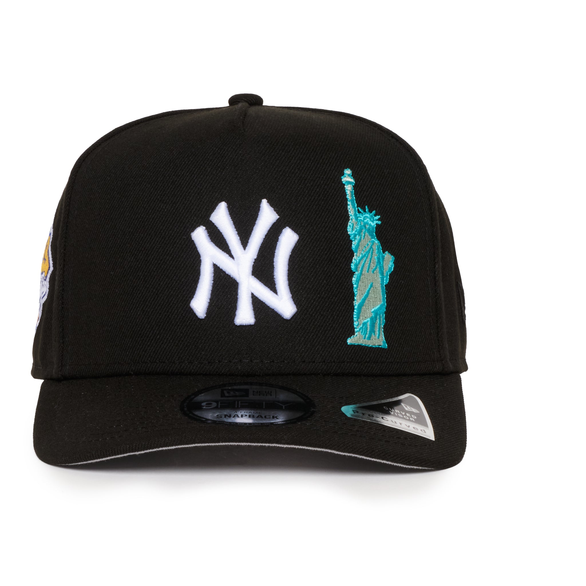 New York Yankees All Black with Statue 950 AFrame 99 WS Snap Back