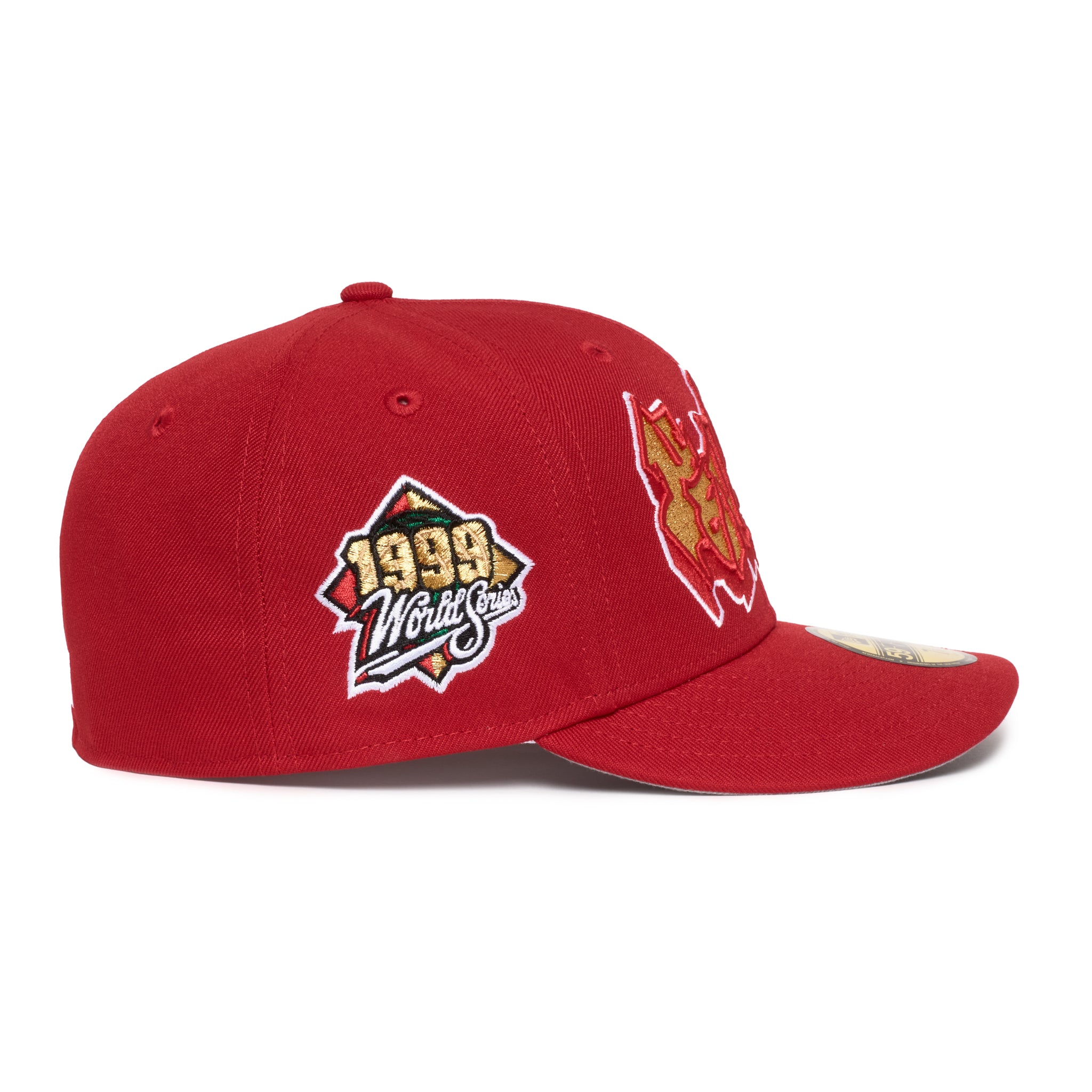 New York Yankees All Red Graffiti 1999 World Series