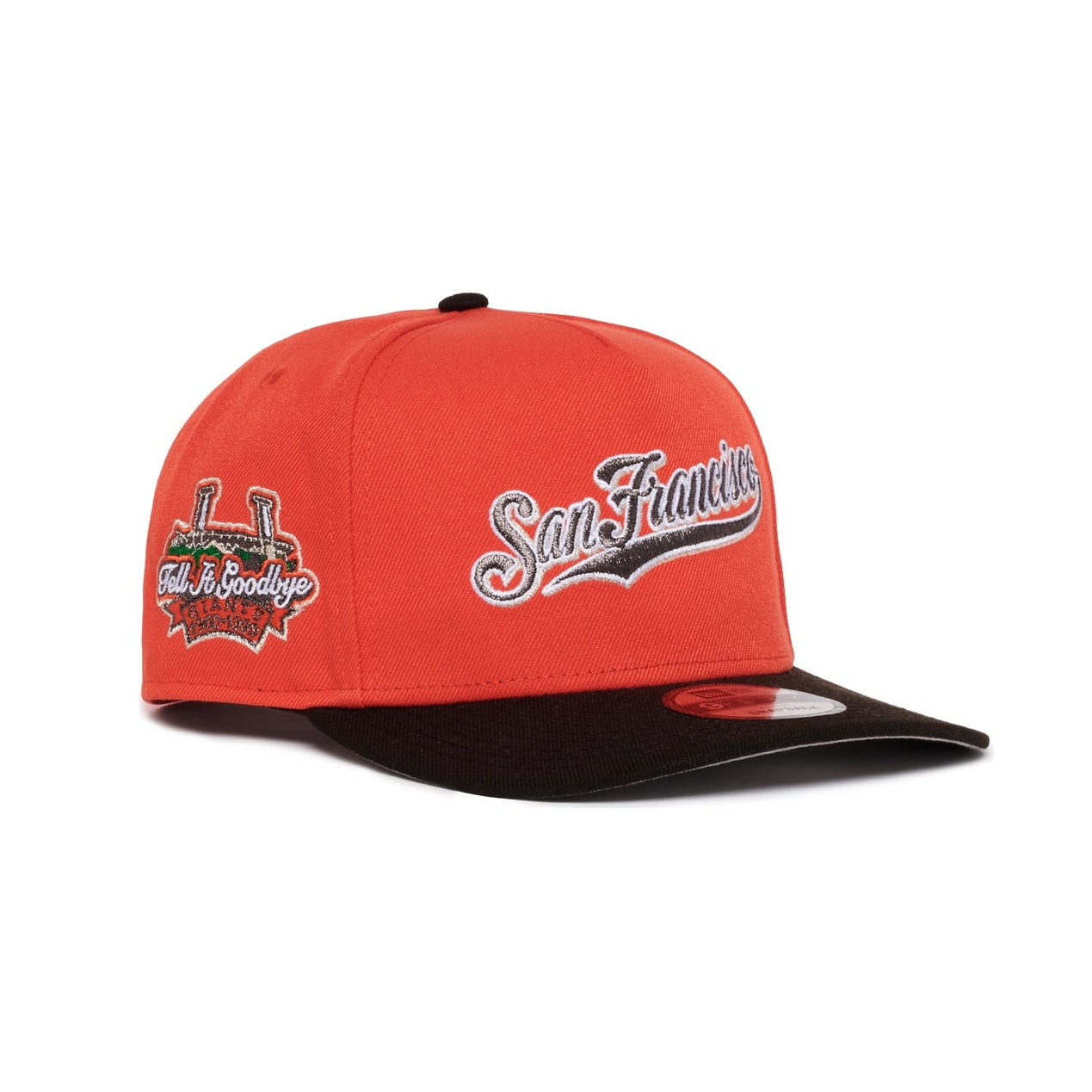 San Fransisco Giants Orange & Black Script 950 AFrame TIG WS Snap Back