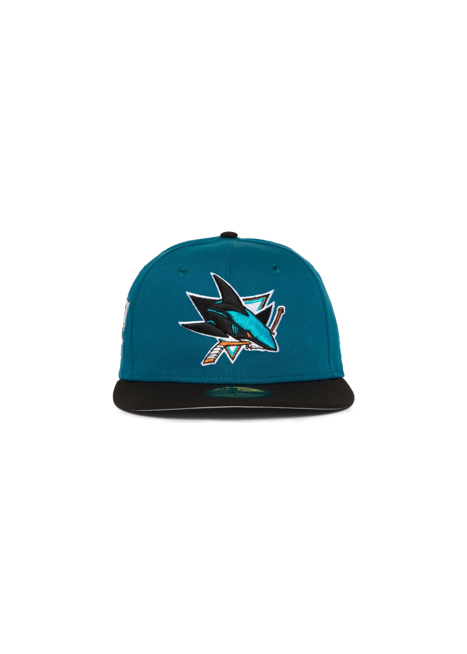 San Jose Sharks Shark Teal and Black 30Th Anniversary