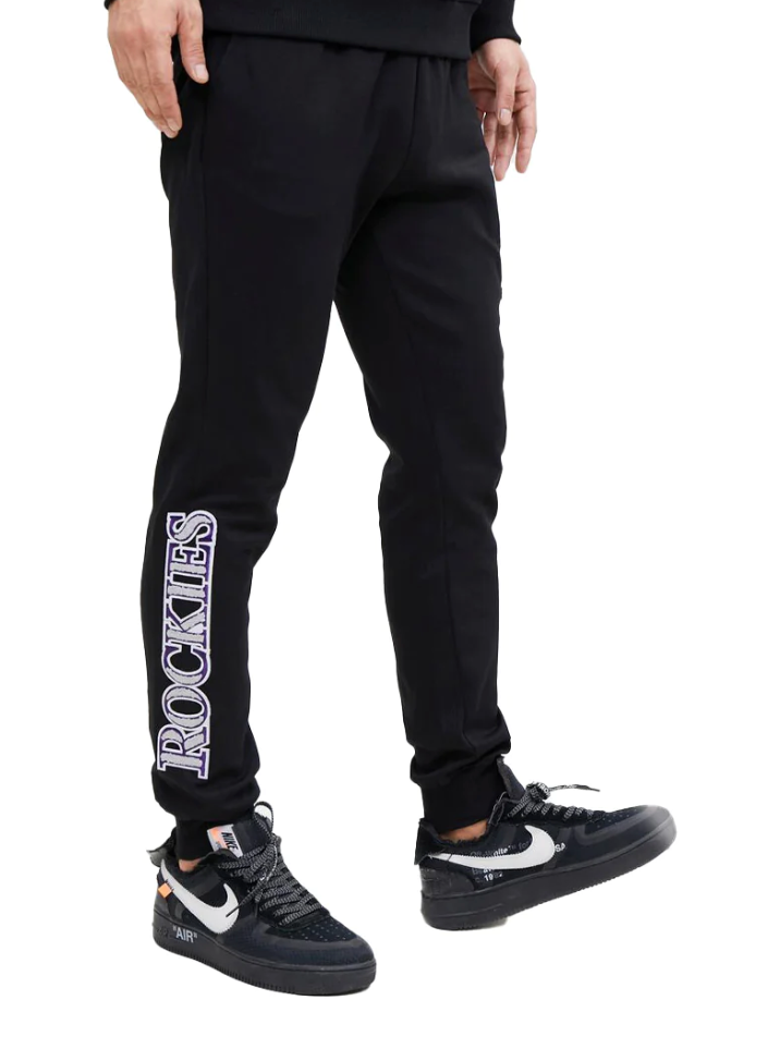 Colorado Rockies Logo Sweat Pants Joggers