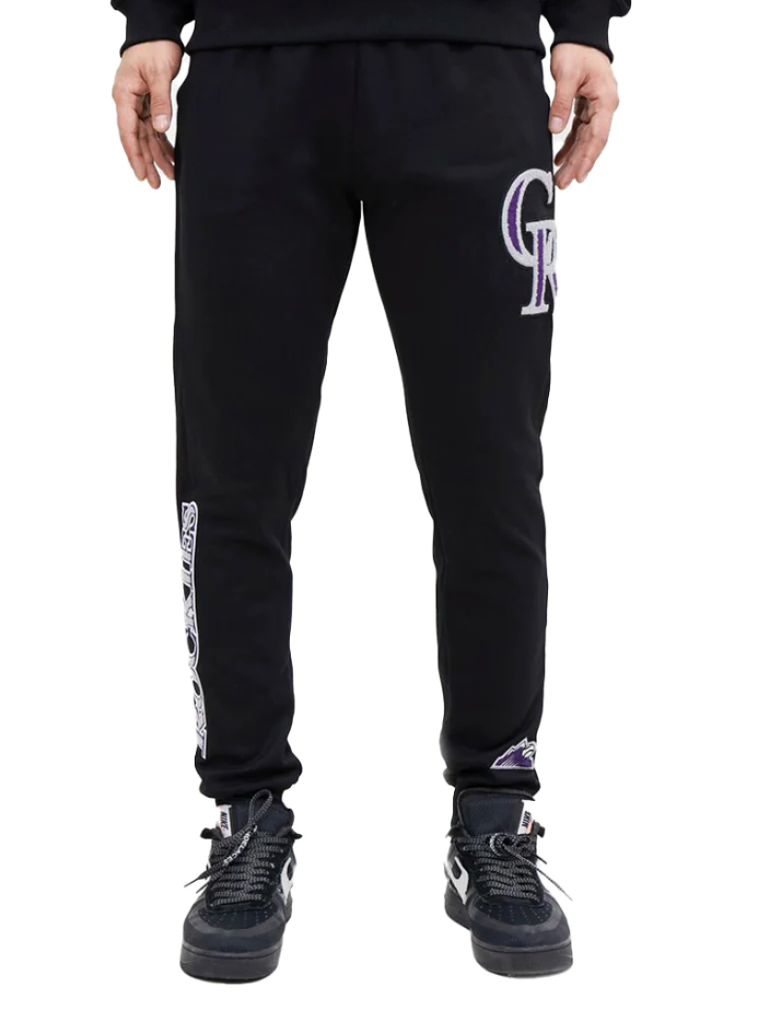 Colorado Rockies Logo Sweat Pants Joggers