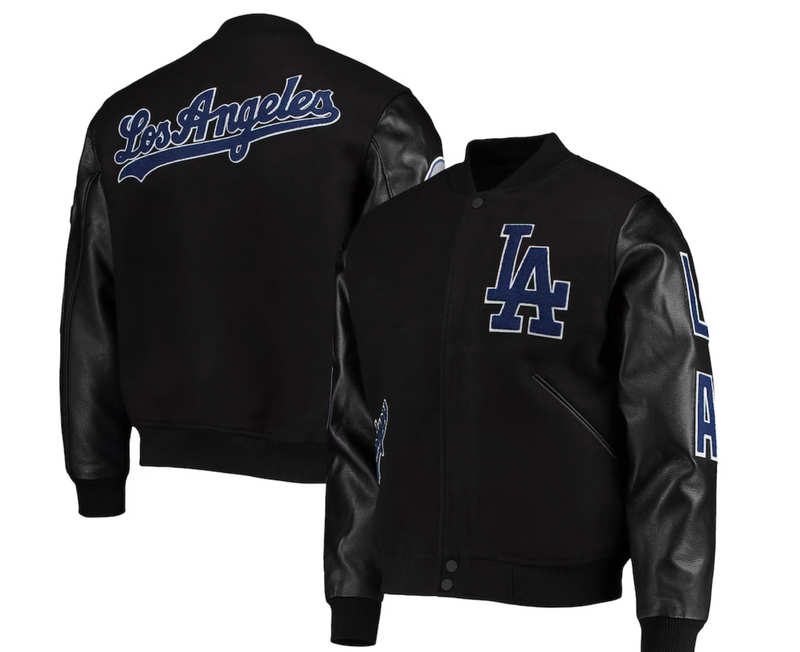 Los Angeles Dodgers Black Varsity Jacket