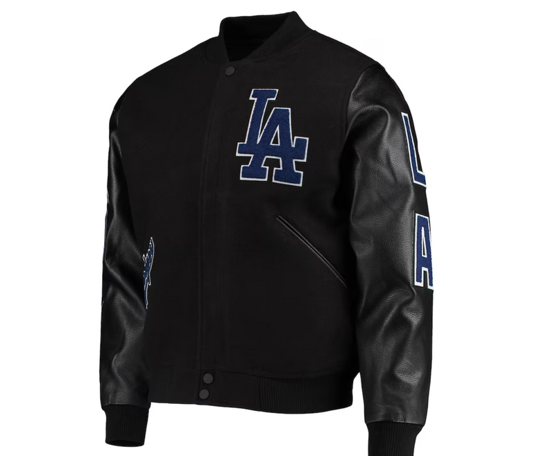 Los Angeles Dodgers Black Varsity Jacket