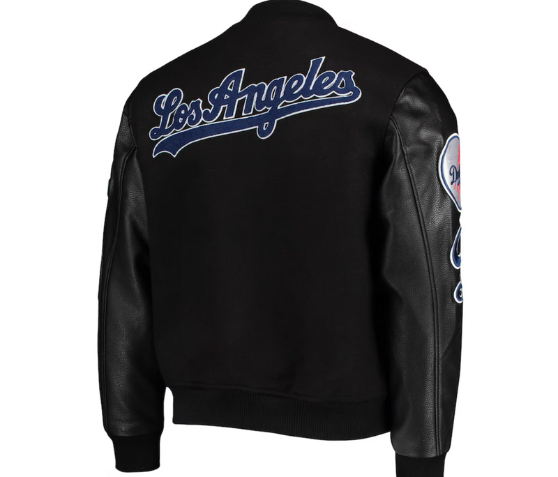 Los Angeles Dodgers Black Varsity Jacket