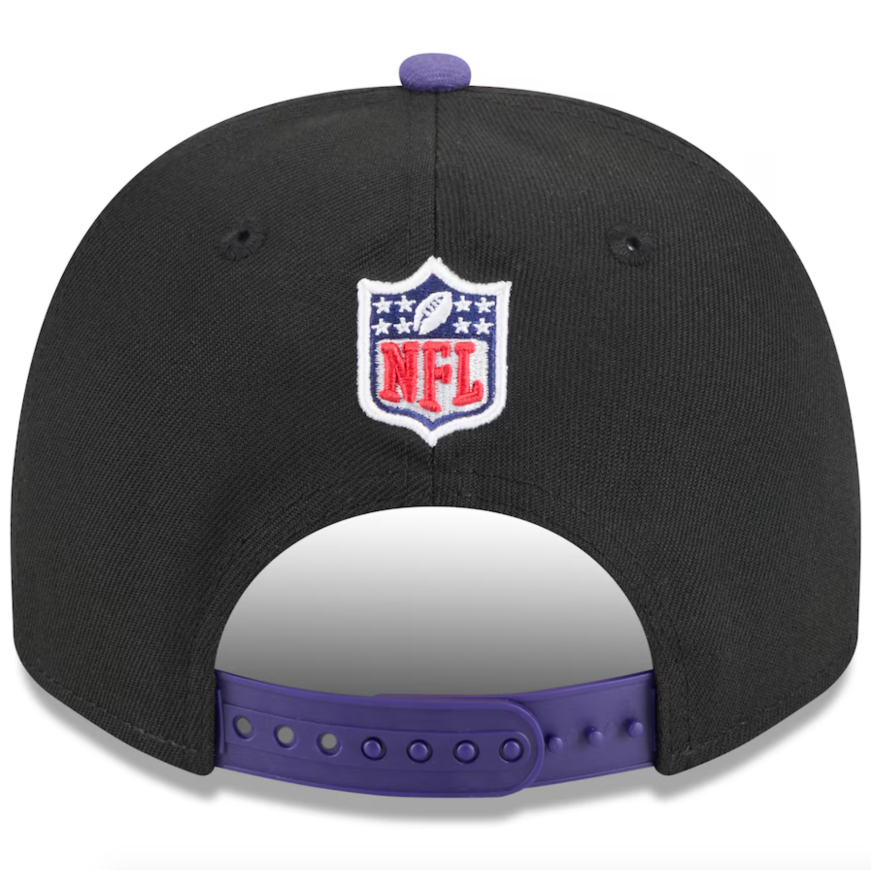 Baltimore Ravens Black NFL25 DRAFT 950 AFrame Snap Back