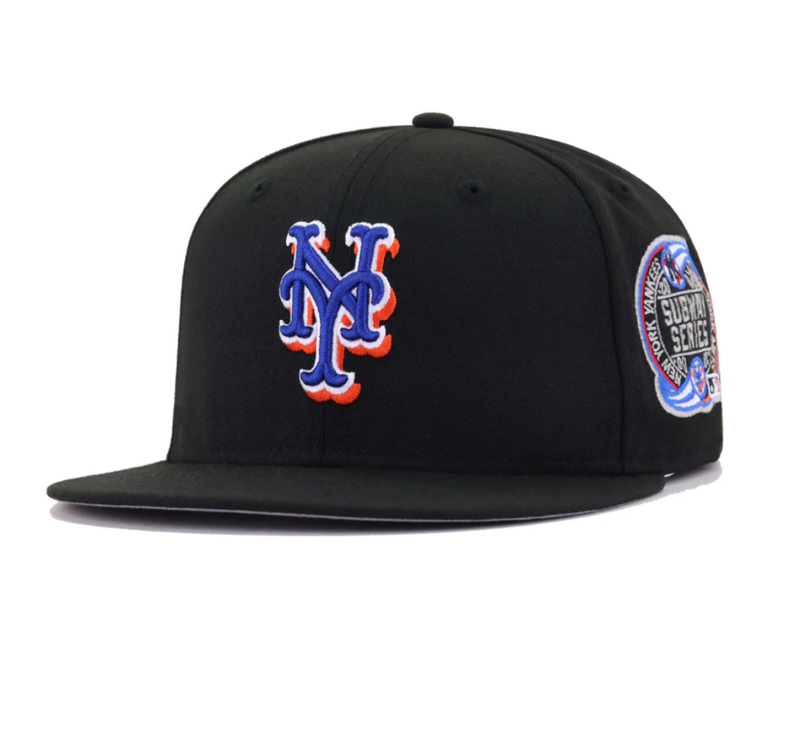 NEW YORK METS ALL BLACK Subway Series