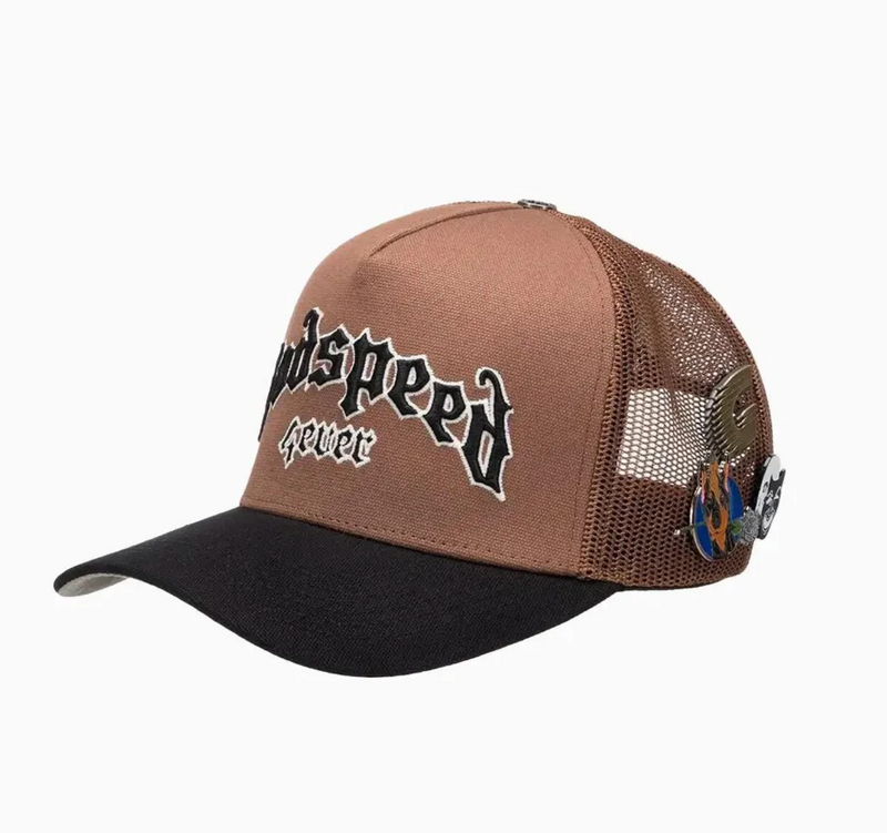 GODSPEED Forever Brown and Black Trucker Snap Back