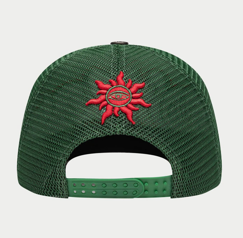 GODSPEED Forever Green Graffiti Trucker Snap Back