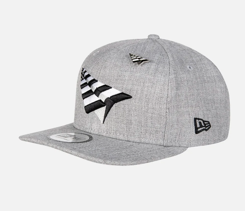 Roc Nation Paper Planes Heather Grey 950 Snap Back