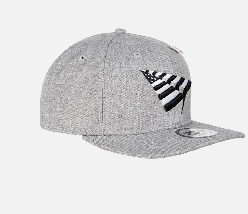 Roc Nation Paper Planes Heather Grey 950 Snap Back