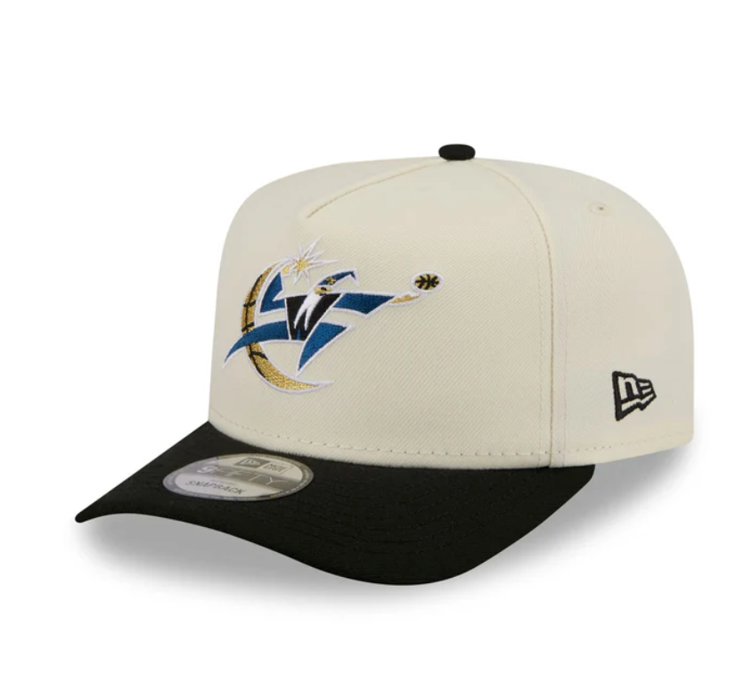 Washington Wizards HWC Chrome White 9FIFTY A-Frame Snapback
