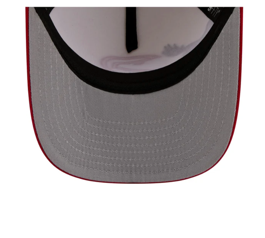 Atlanta Hawks HWC Chrome White 9FIFTY A-Frame Snapback
