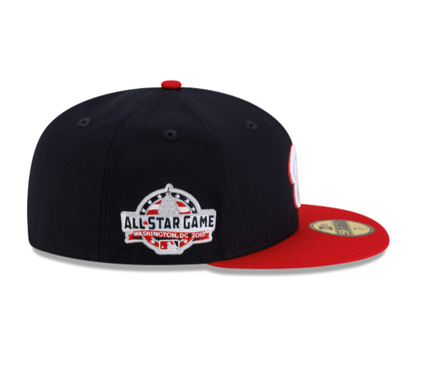 Washington Nationals Navy and Red 2018 ASG 59FIFTY Fitted