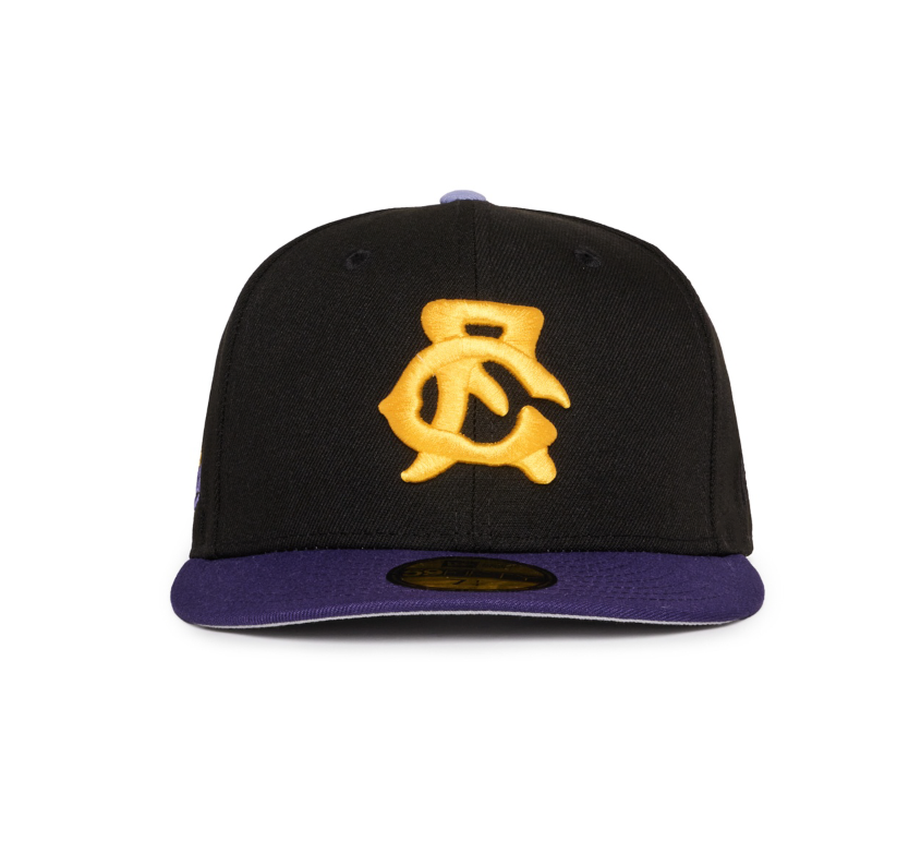 GREAT FALLS ELECTRICS Black and Purple Yellow Logo