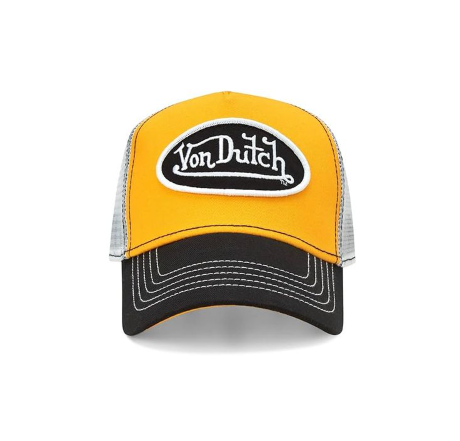Von Dutch Yellow and Black Trucker Yellow UV