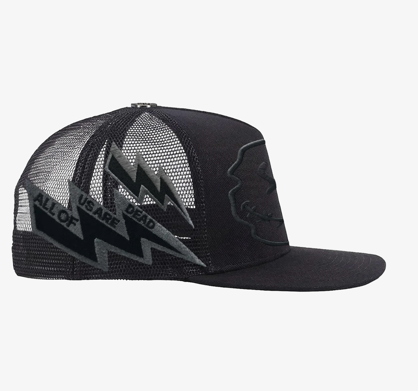 All Human "Ghost v2" Trucker (Black)
