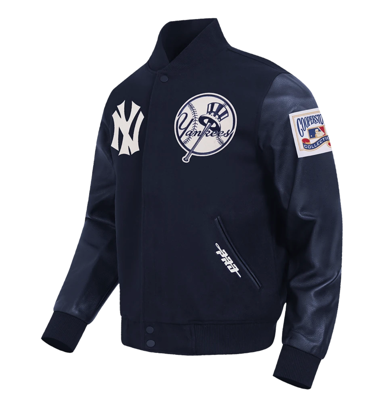 New York Yankees Navy on Navy Varsity Jacket