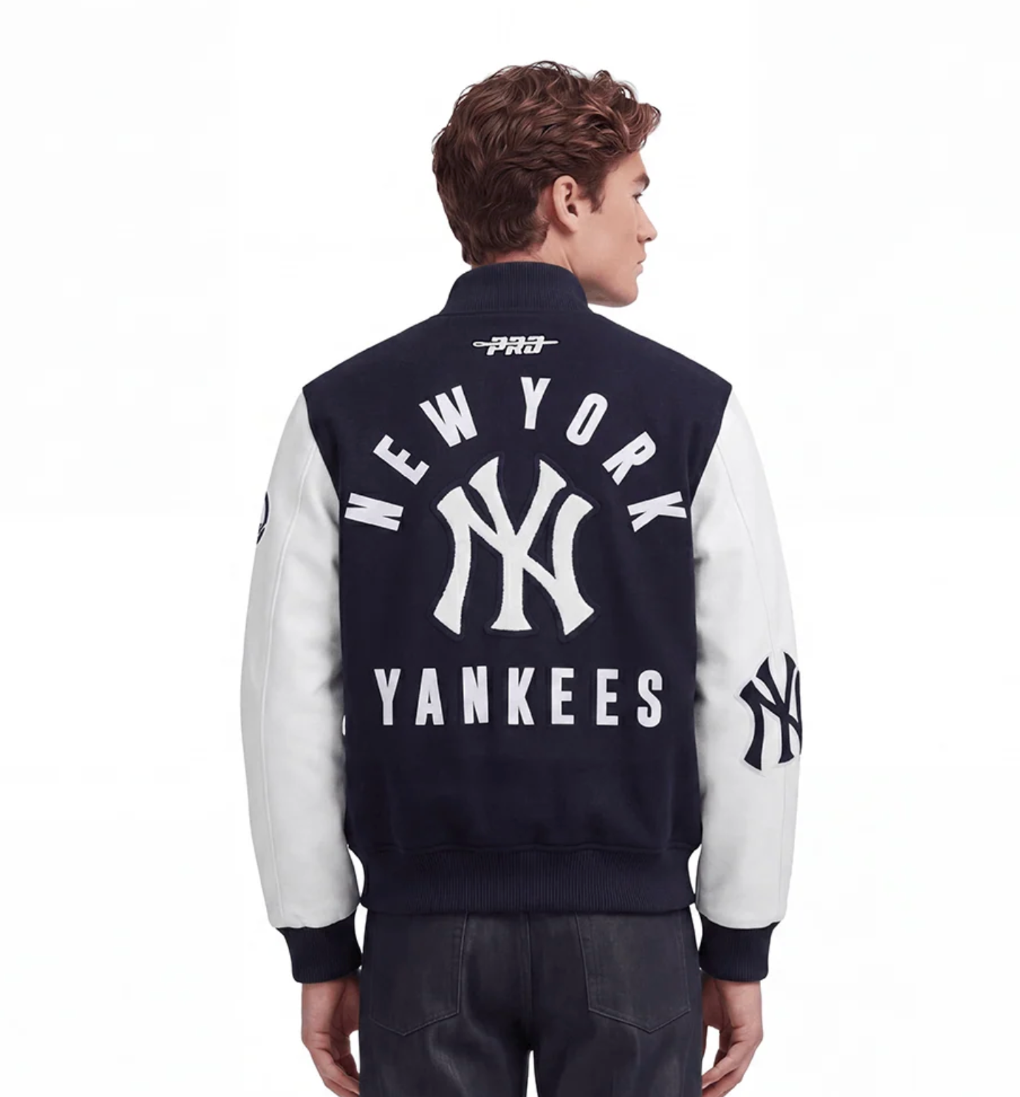 New York Yankees Navy Varsity Jacket Pro Standard