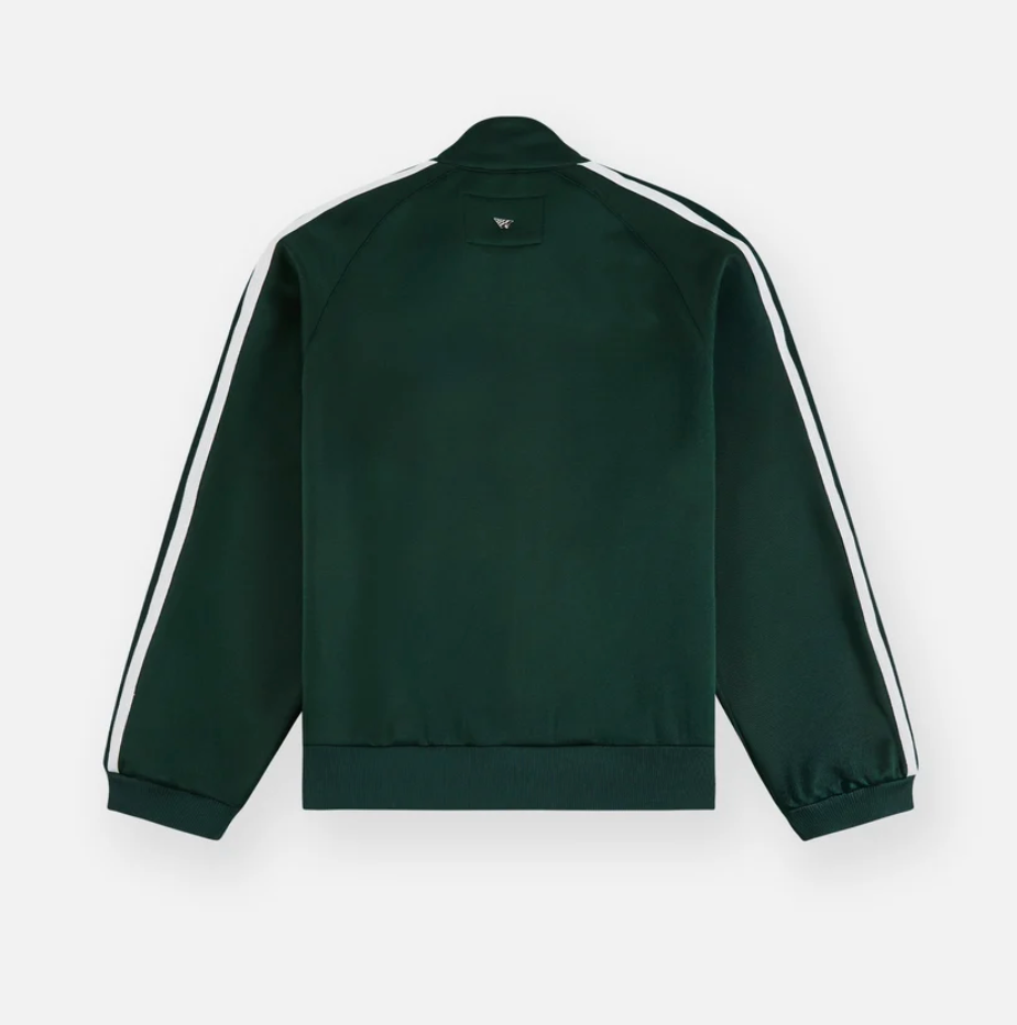 Paper Planes Green TERMINAL 4 Track Sweater