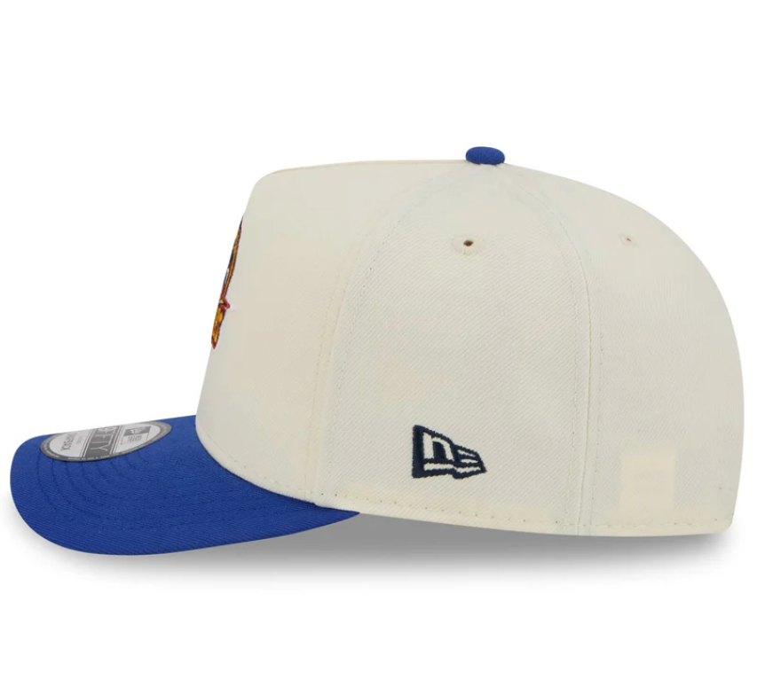 Golden State Warriors HWC Chrome White 9FIFTY A-Frame Snapback