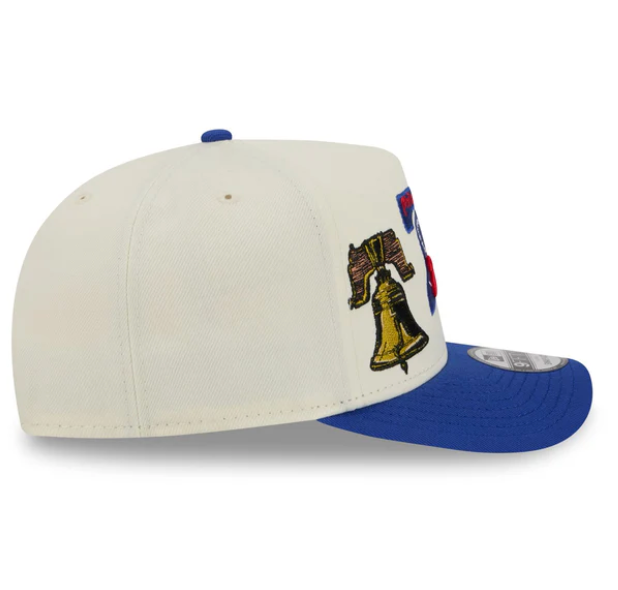 Philadelphia 76ERS HWC Chrome White 9FIFTY A-Frame Snapback