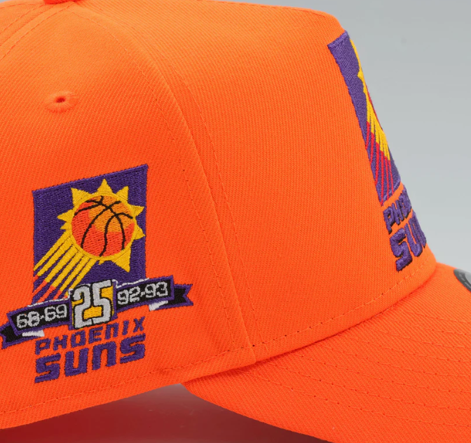 Phoenix Suns Orange HWC AFrame 25Th Anniversary Snap Back