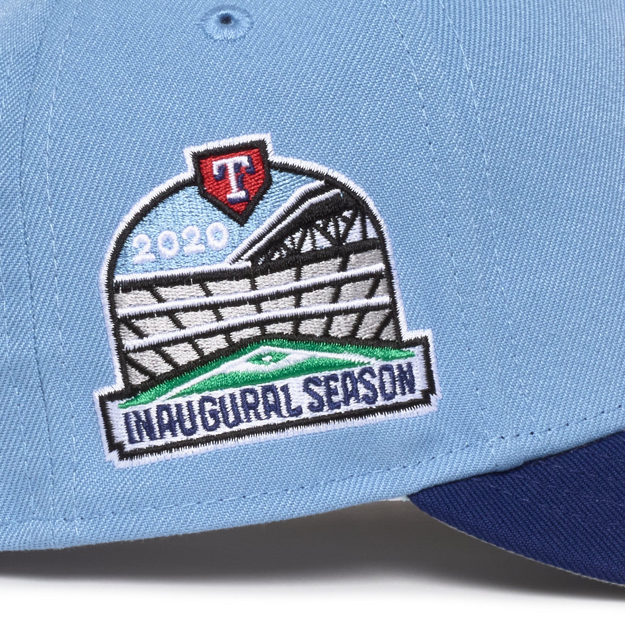 Texas Rangers Sky Blue and Royal 2020 Inaugural