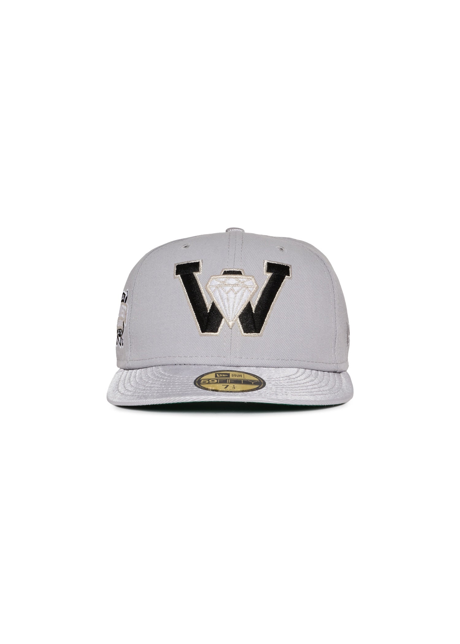 Waterloo Diamonds Grey and Metallic 5950 Fitted