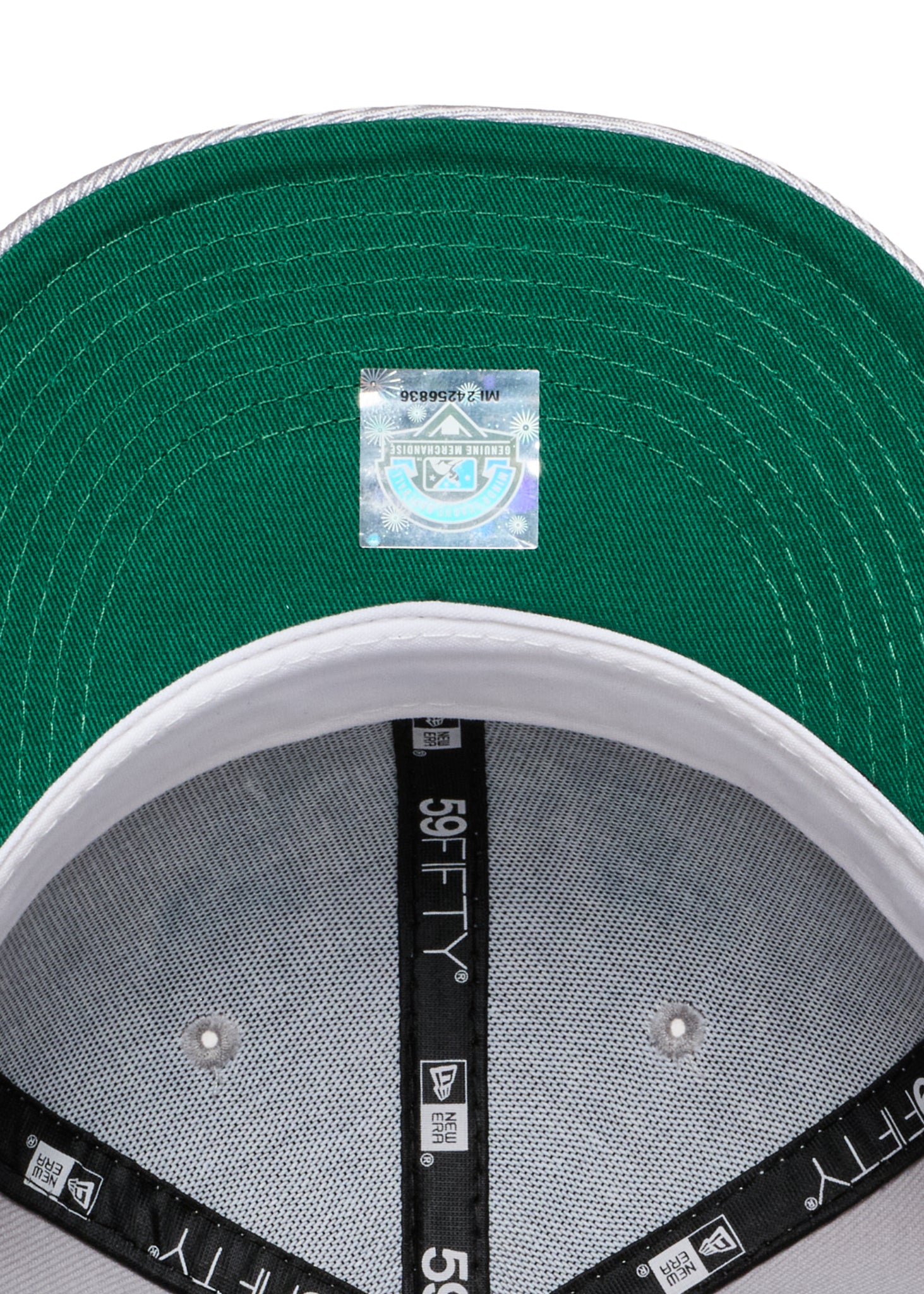 Waterloo Diamonds Grey and Metallic 5950 Fitted