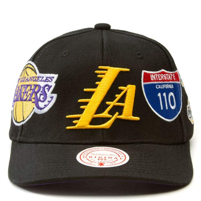 Los Angeles Lakers Champs Patch Snapback Hat