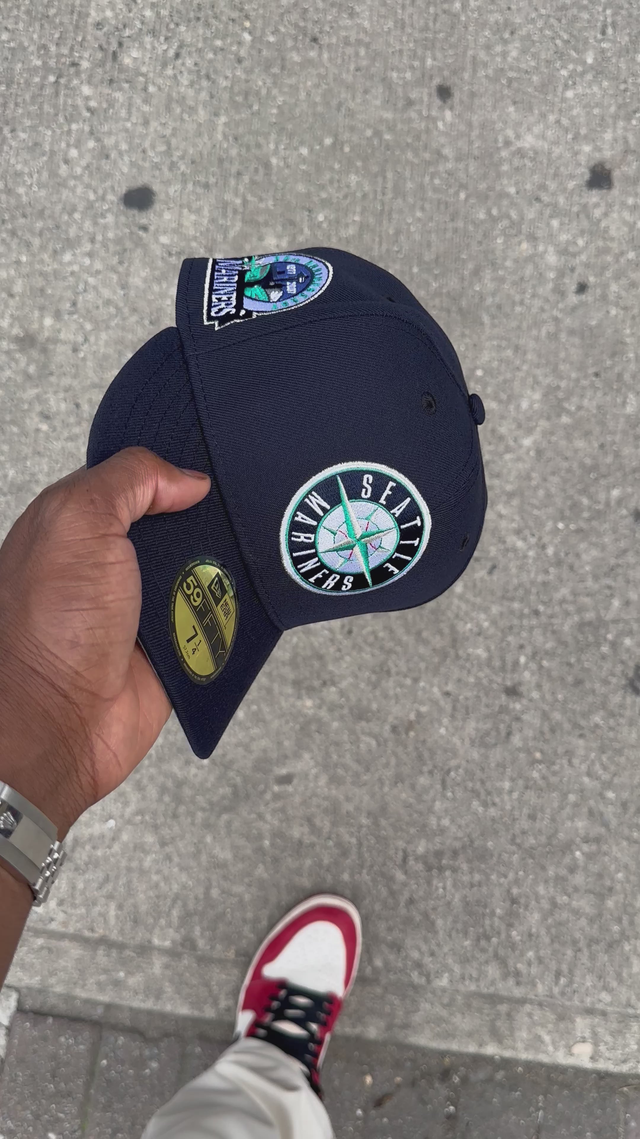Seattle Mariners All Navy Blue w/Circle Logo