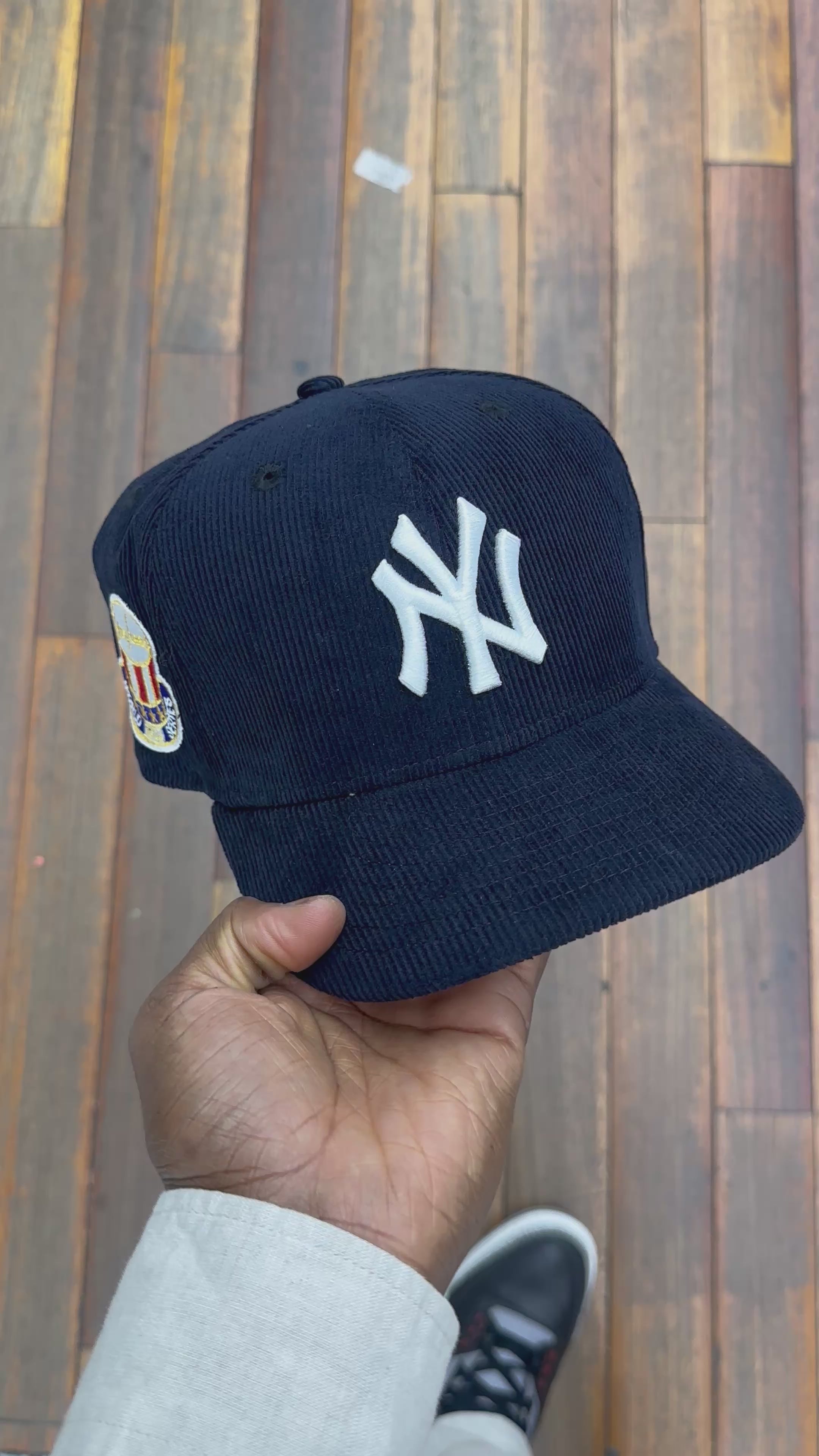 New York Yankees All Navy Corduroy 1952 World Series