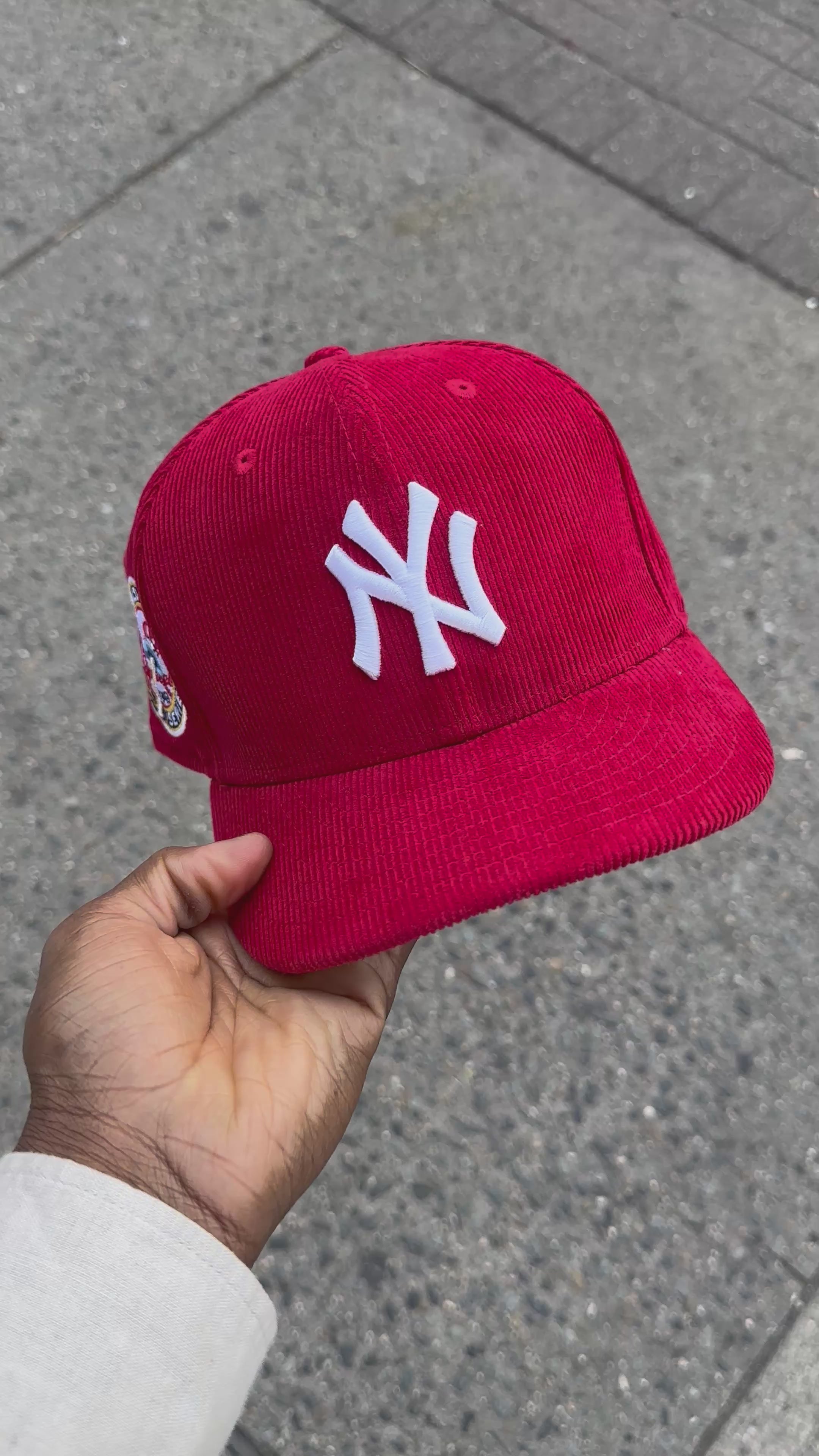New York Yankees Red Corduroy 1949 WS