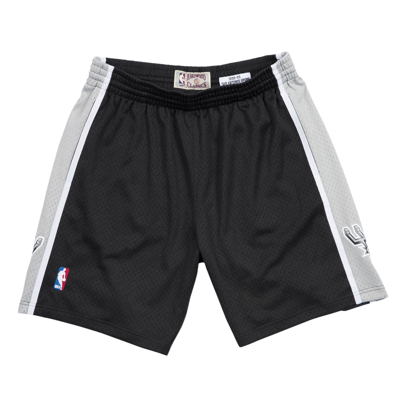 SAN ANTONIO SPURS BLACK SHORTS