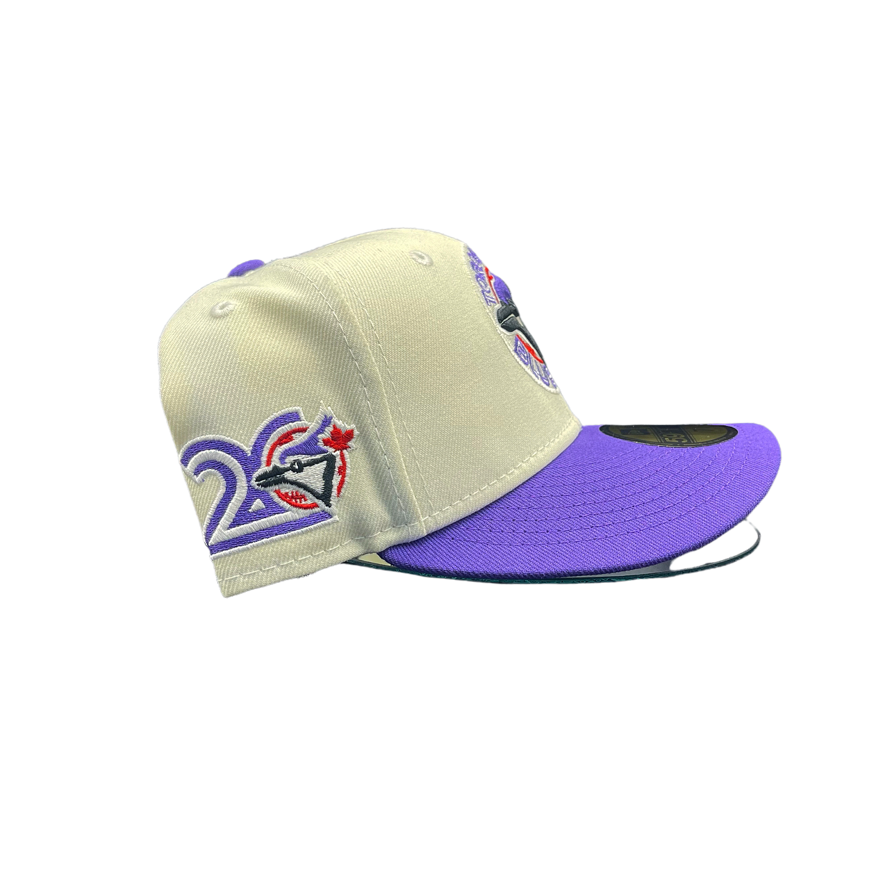 Toronto Blue Jays Creme Chrome White & Purple 20Th